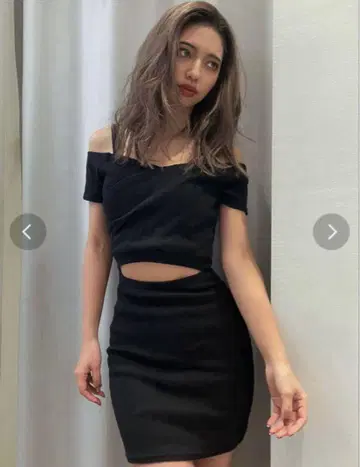 GYDA 카슈쿨 허리 OPEN 원피스