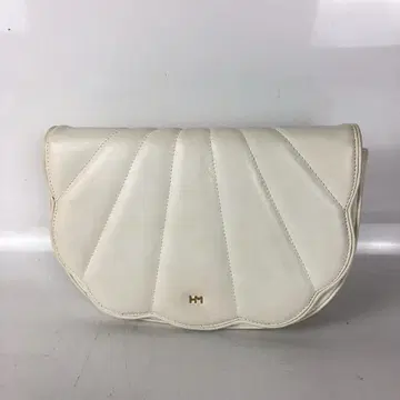 HANAE MORI 하나에모리 숄더백 화이트 여성용