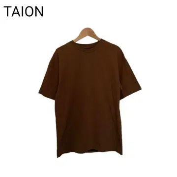 TAITON T셔츠 로고 쉽스 콜라보 반팔 원포인트 로고 M