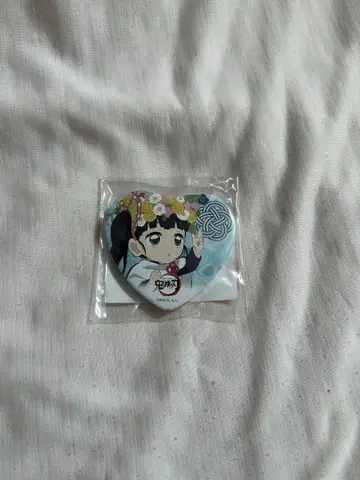 귀멸의 칼날 츠유리 카나오 하트 캔뱃지 화이트데이