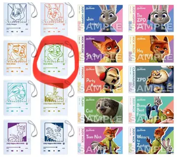 로손 한정판 오리지널 굿즈 Nick Wilde 아크릴 키링