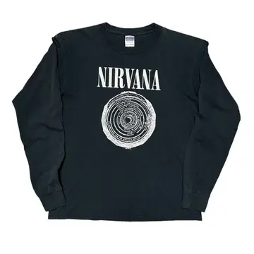 레어 00s NIRVANA VESTIBULE 롱T 2003 양면