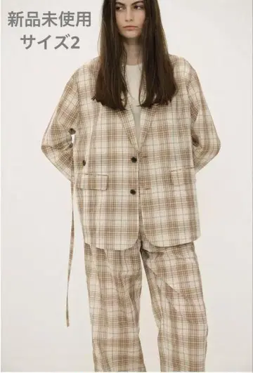 클라네 2WAY SHEER JACKET