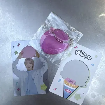 NEXZ 아크릴 키링 키링 토모야 POPUP 클리어 트레이딩 카드