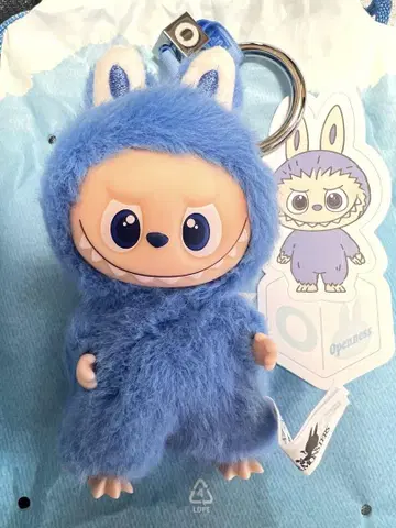 LABUBU PIN FOR LOVE 봉제 인형 펜던트 O