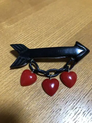 베이클라이트풍 브로치 40s 50s
