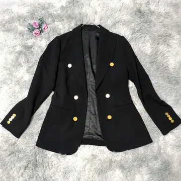 [ 마르티니크 ] 골드 버튼 블레이저 테일러드 자켓 더블