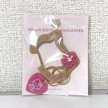 산리오 이세탄 TODIARIES 썬번 키티 카라비너