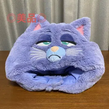 [ 새상품급 ] USJ 고양이 귀 보라색 모자