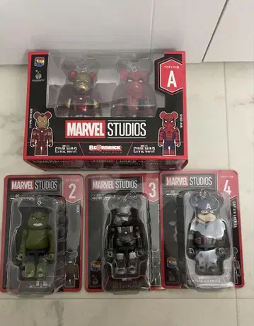 Happy 복권 BE@RBRICK 100% 페어 박스상 A상 묶음 판매