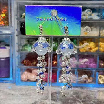 해파리 귀걸이