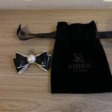 ALEXANDRE DE PARIS 리본형 헤어 클립