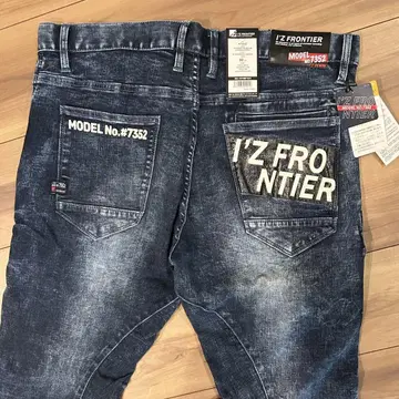 I'Z FRONTIER 카고 팬츠 #7352 데님 아이즈프론티어