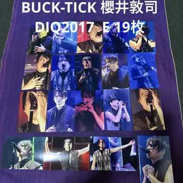 BUCK-TICK 사쿠라이 아츠시 DIQ2017 E 브로마이드
