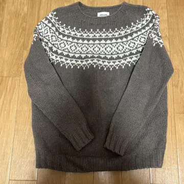 새상품급 MORRIS&SONS 모리스&선즈 스웨터 34
