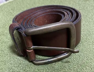 L.L.Bean 브라운 가죽 벨트