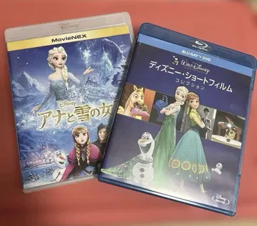 겨울왕국 숏 필름 DVD 블루레이 디스크 2종 세트