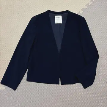 ships little black 노카라 자켓 네이비