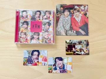 timelesz FAM 일반ver CD 트레이딩 카드 아더 자켓 타임리스