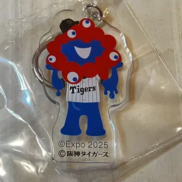 먀쿠먀쿠 한신 타이거즈 콜라보 아크릴 키링