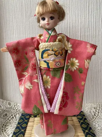 리카짱 옷 갈아입기 기모노