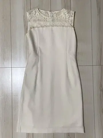 ANAYI 아이보리 슬리브리스 원피스 36
