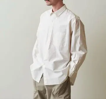 스티븐 앨런 가먼트 다이 포플린 레귤러 카라 셔츠