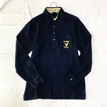 [ 라일앤스콧 ] 피케 셔츠 자수 로고 모 100% 하프 버튼 긴팔 F
