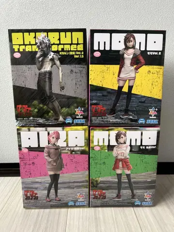 단다단 Luminasta 피규어 모모, 오카룬, 아이라 4개 세트