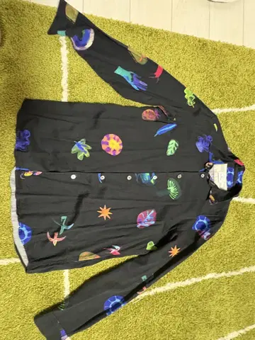 Paul Smith 해파리 무늬 긴팔 셔츠 M