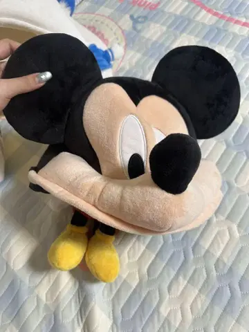 미키마우스 봉제 인형 모자