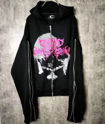 [레어] cozy world wide 지퍼 후디 후드티 소매 지퍼