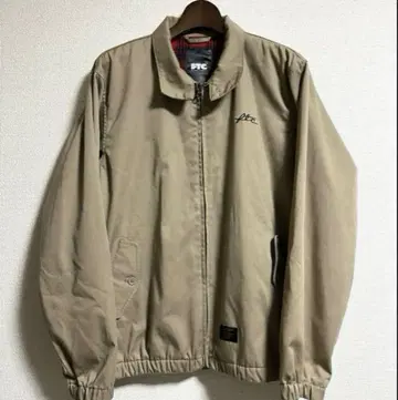 FTC HARRINGTON JACKET 로고 자수 드리즐러 자켓