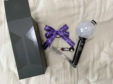 BTS 응원봉 + 사진 카드 세트