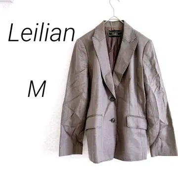 Leilian 레리안 테일러드 자켓 M 그레이