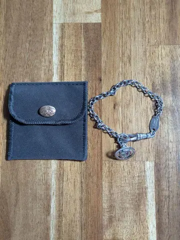 실버 체인 팔찌 참 포함