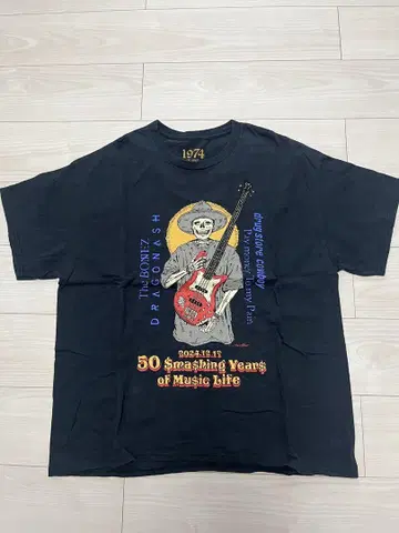 1974 tsuyoshi THE BONEZ 티셔츠