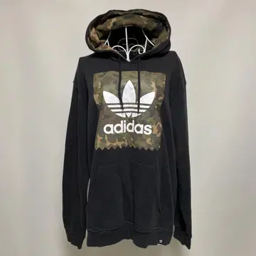 adidas 카모플라쥬 후드 부착 후드티