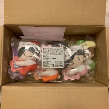 초레어 완판템 나니와단시 산리오 캐릭터 콜라보 봉제 인형 세트