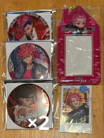 카리스마 캔뱃지 사루카와 케이 폴라로이드 라운드 원 폴라로이드 홀더