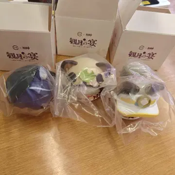 사유 미니 피규어 스시로 월석의 밤 원신 오로룬 카치나 3점