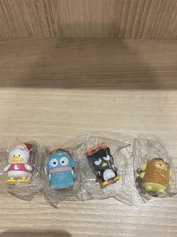 산리오 캡슐 토이 4체 세트
