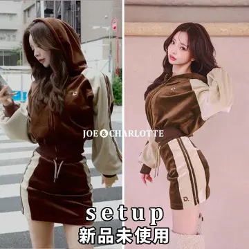 다리치 darich 프렙 스포티 벨로아 셋업 BRN F