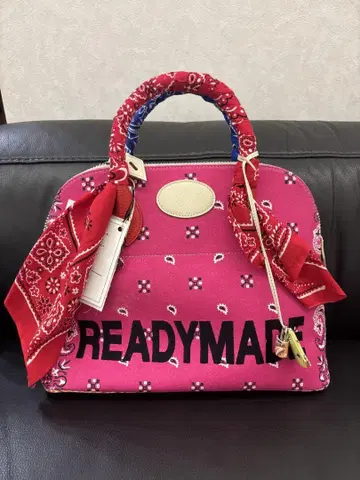 READYMADE 스카프 백 BANDANA BAG 핑크