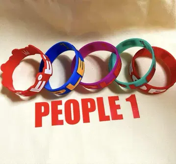 PEOPLE 1 러버 밴드 5개 세트 라바 피포원 방 락