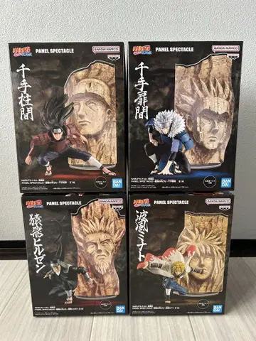 NARUTO 돌풍전 PANEL SPECTACLE 4체 세트