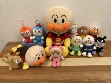 호빵맨 봉제 인형 세트