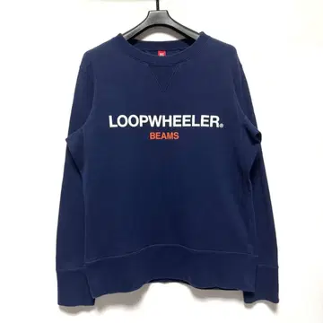 레어 [ loopwheeler 루프 휠러 beams ] 로고 맨투맨