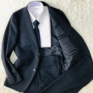 D'or Homme 셋업 수트 스트라이프 S 상당 총 안감 비즈니스