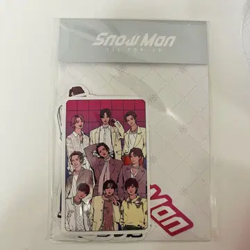 SnowMan 1st POP-UP 스티커 팩